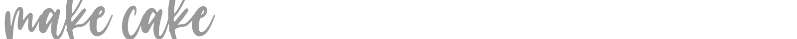Make Cake font preview
